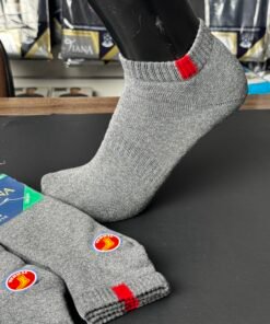 جراب شتوي قطن تركي ساق قصير بدون خياطة