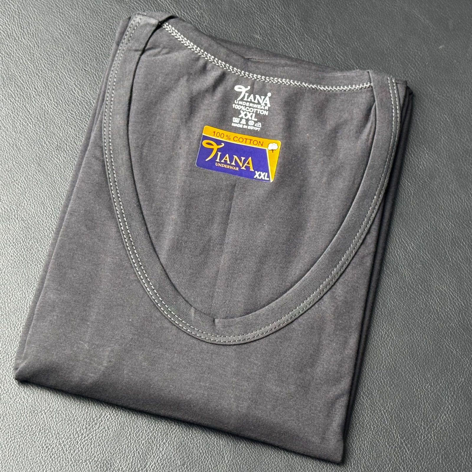 نص كم تيانا ملون قبة سبعة قطن مصري طبي ناعم - الصورة 7