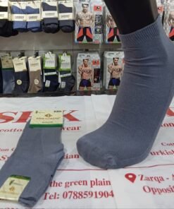 12 جراب قطن تركي ساق قصير من دون خياطة