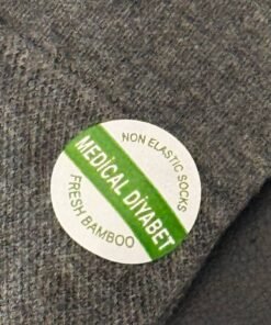 Alternative view of 12 جراب قطن خص لمرضى السكري تركي بدون خياطة طبي